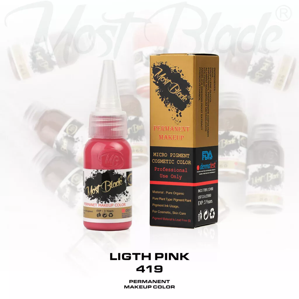 Most Blade LIGTH PINK Pigment 419 — Pick Size