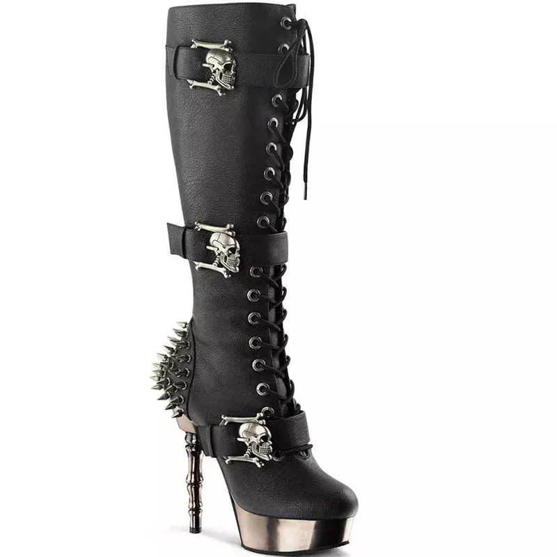 MUERTO-2028 [Black] | PLATFORM BOOTS [PREORDER]