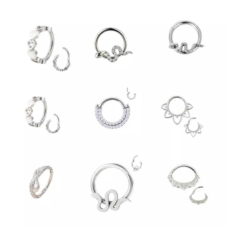 Multipurpose Piercing Ring 316L (Single Piece)