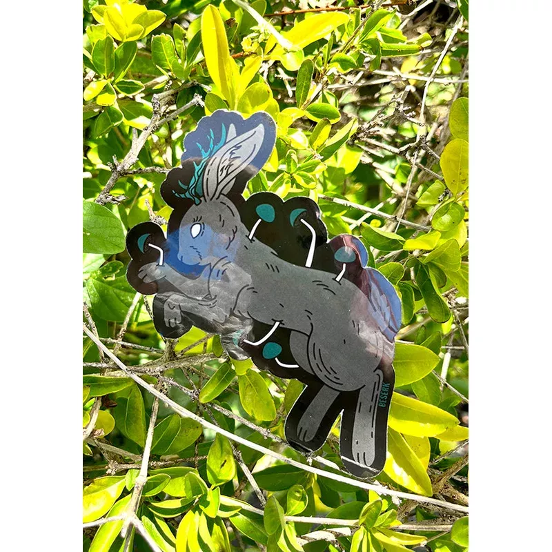 mushroom-jackalope-sticker Mushroom Jackalope | STICKER