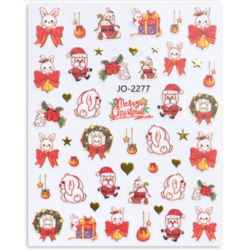 Nail Art Sticker | Christmas #2277