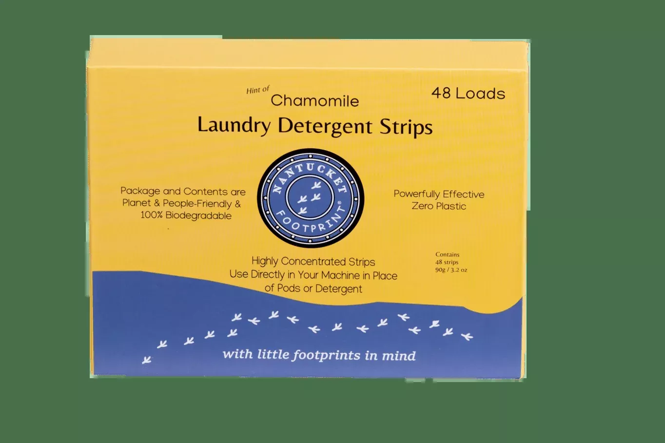 Nantucket Biodegradable Chamomile Laundry Detergent: 48 strips/box