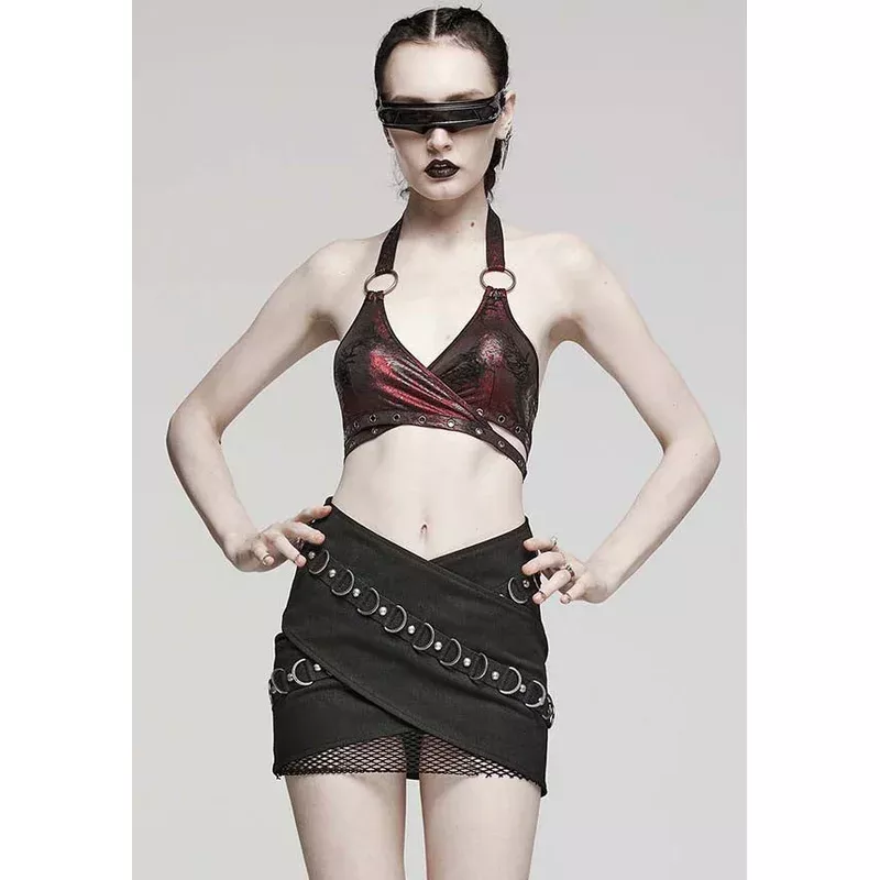 nyssah-strapped-mini-skirt Nyssah Strapped | MINI SKIRT*