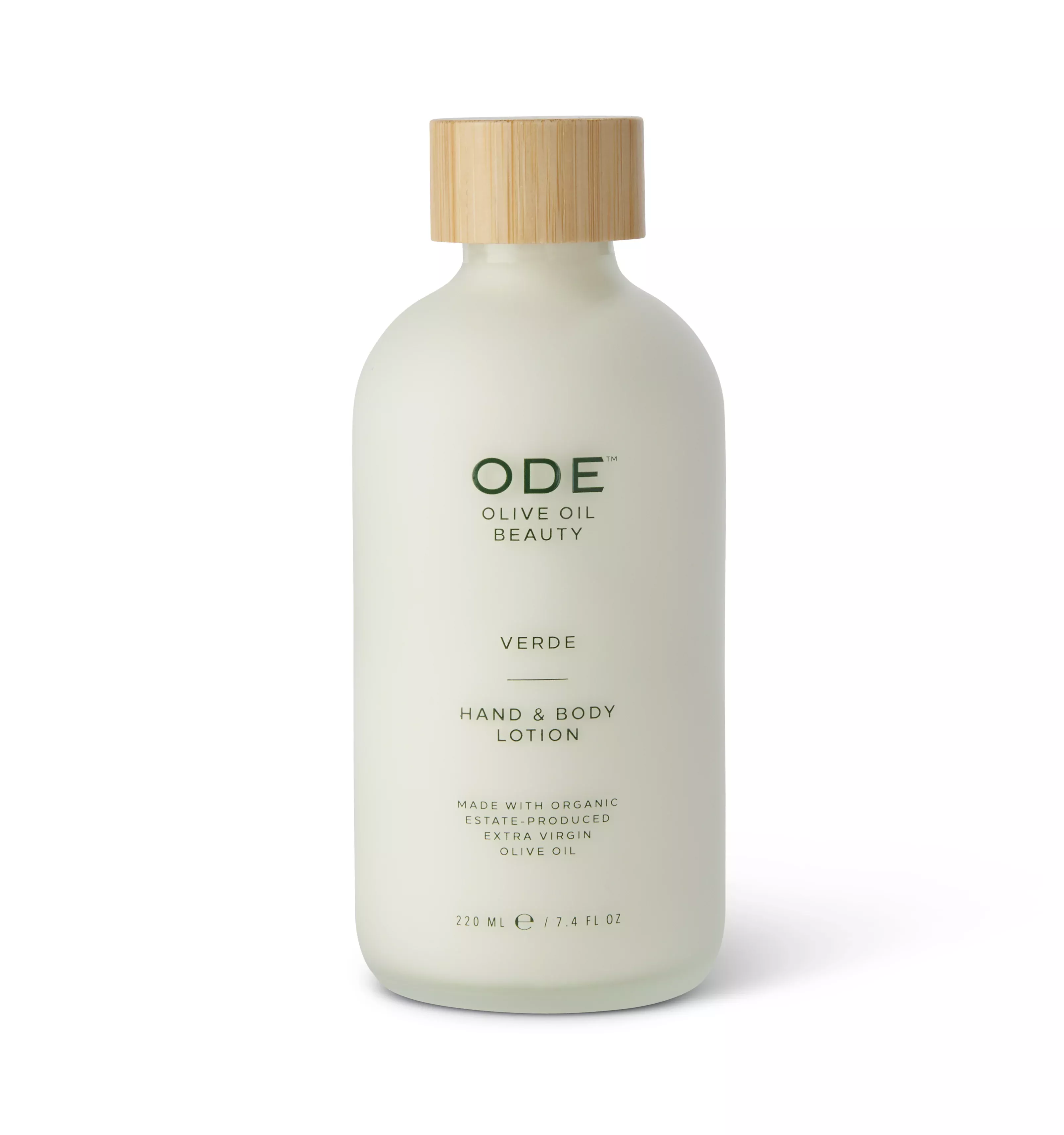 ODE Olive Oil Beauty Hand & Body Lotion - Verde 7.4 FL OZ
