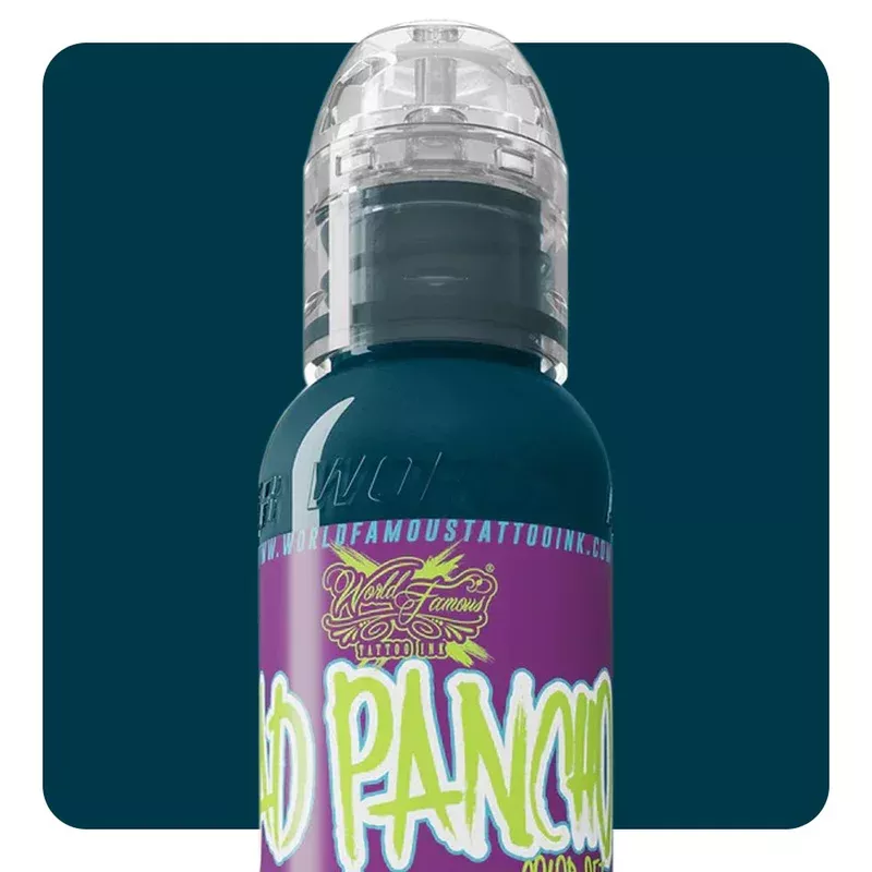 Pancho BlueWorld Famous Tattoo InkPick Size