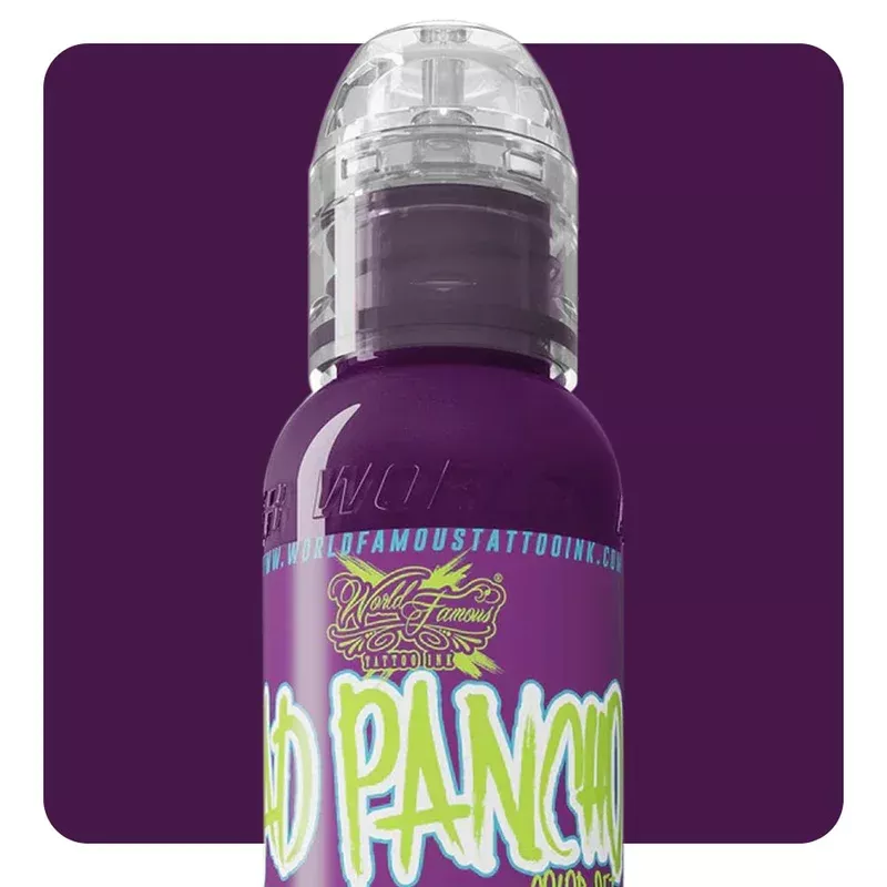 Pancho MagentaWorld Famous Tattoo InkPick Size