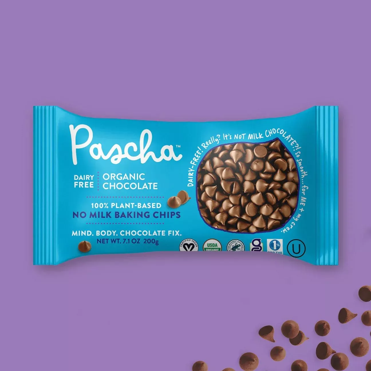 Pascha Rice Milk Chocolate Baking Chips