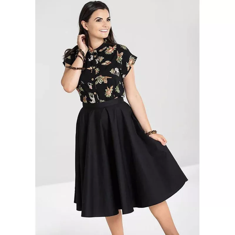 Paula [Black] | 50’s SKIRT