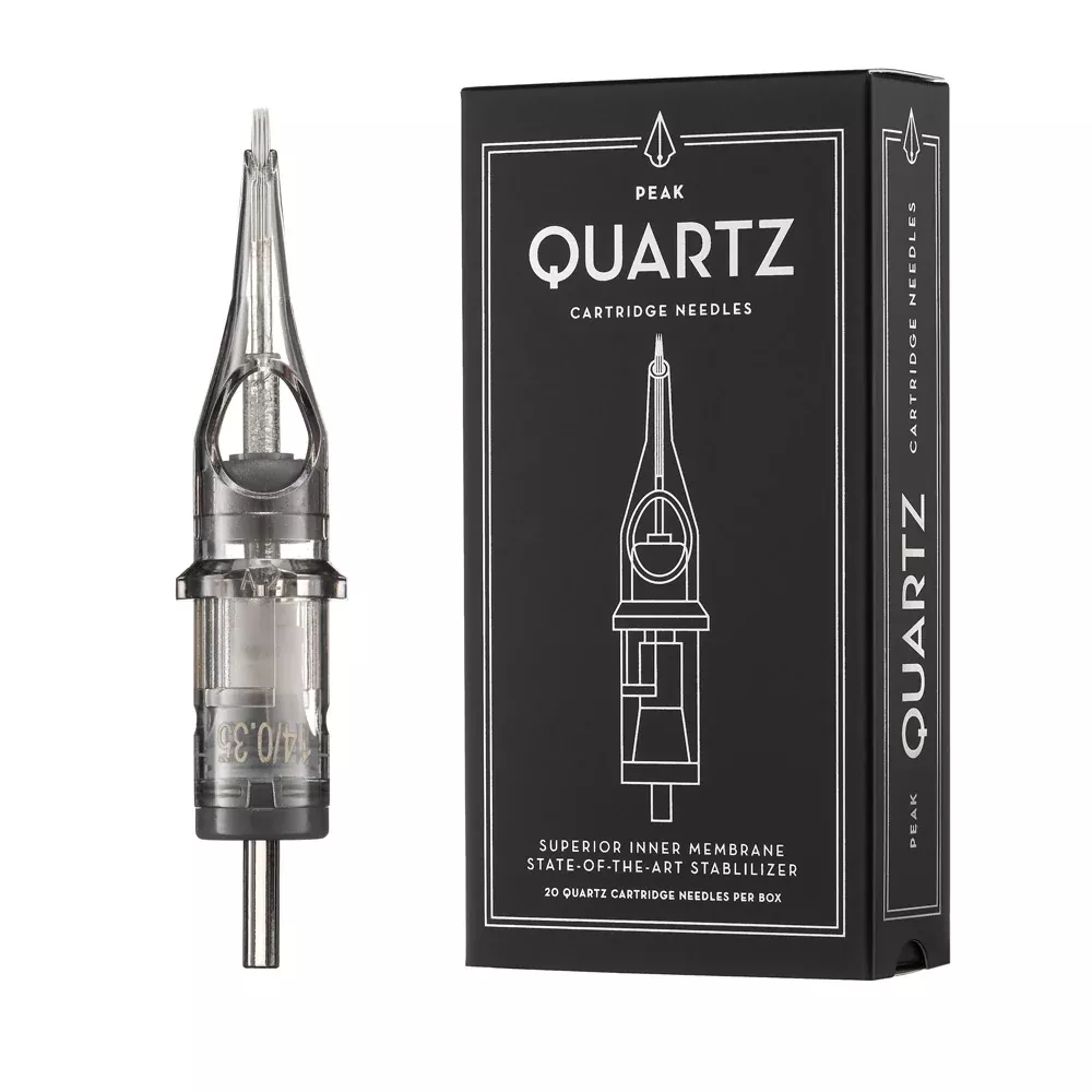 Peak Quartz Needle Cartridges — Round Shaders — Box of 20