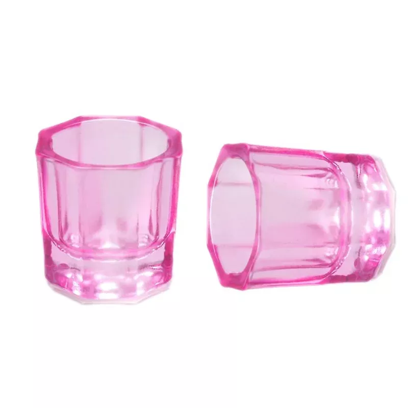 Pink Glass Dappen dish