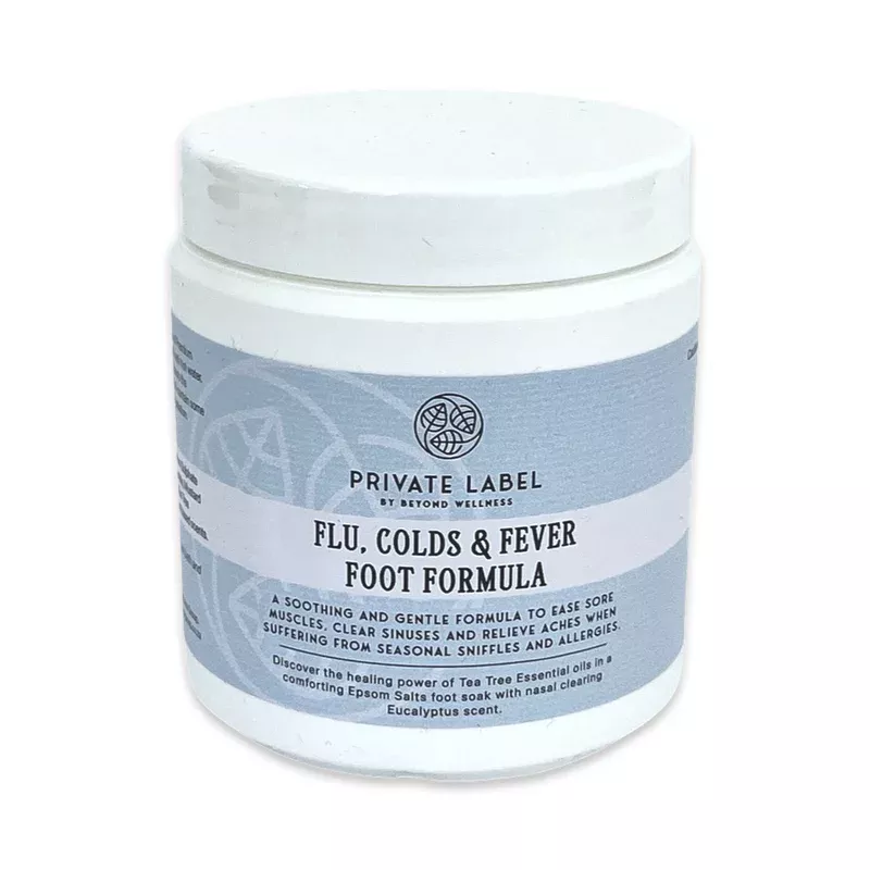 private-label-flu-colds-fever-foot-formula-soak-500g-tub Private Label | Flu, Colds & Fever Foot Formula Soak 500g Tub