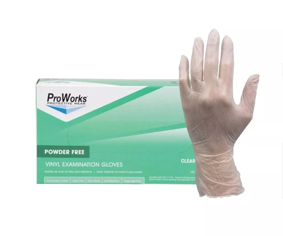 proworks-vinyl-examination-gloves ProWorks - Vinyl Examination Gloves