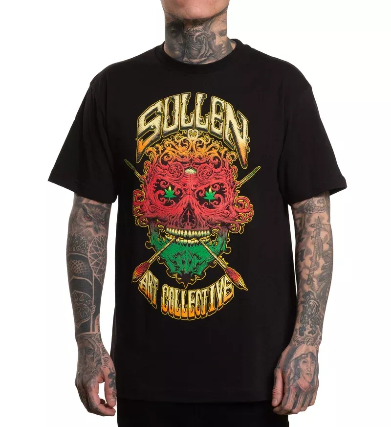 rasta-badge-standard-s-s-tee Rasta Badge Standard S/S Tee
