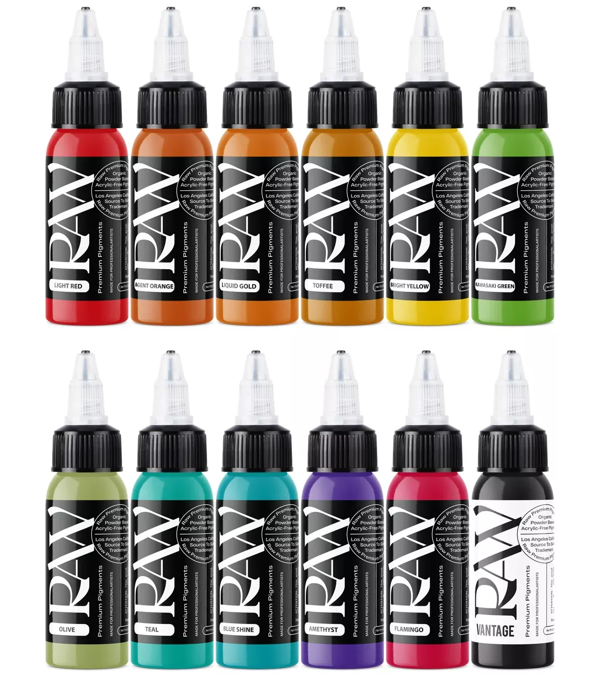 raw-pigments-2-oz-colors RAW Pigments - 2 oz Colors