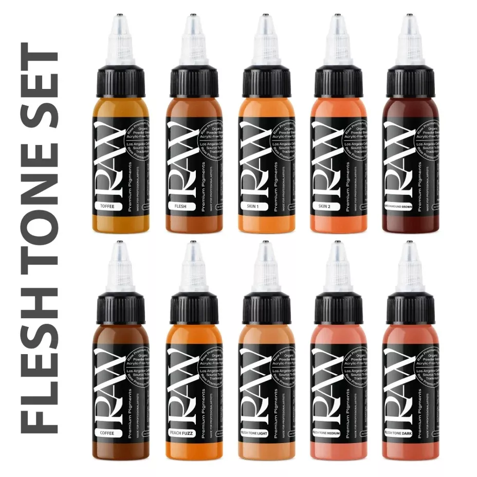 raw-pigments-flesh-tone-set Raw Pigments - Flesh Tone Set