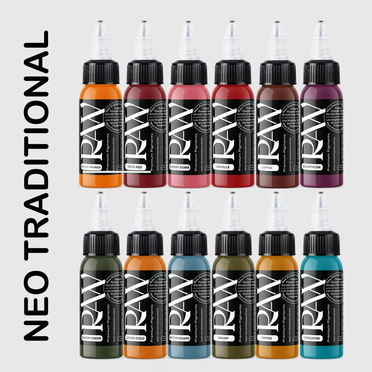 raw-pigments-neo-traditional-set Raw Pigments - Neo-Traditional Set