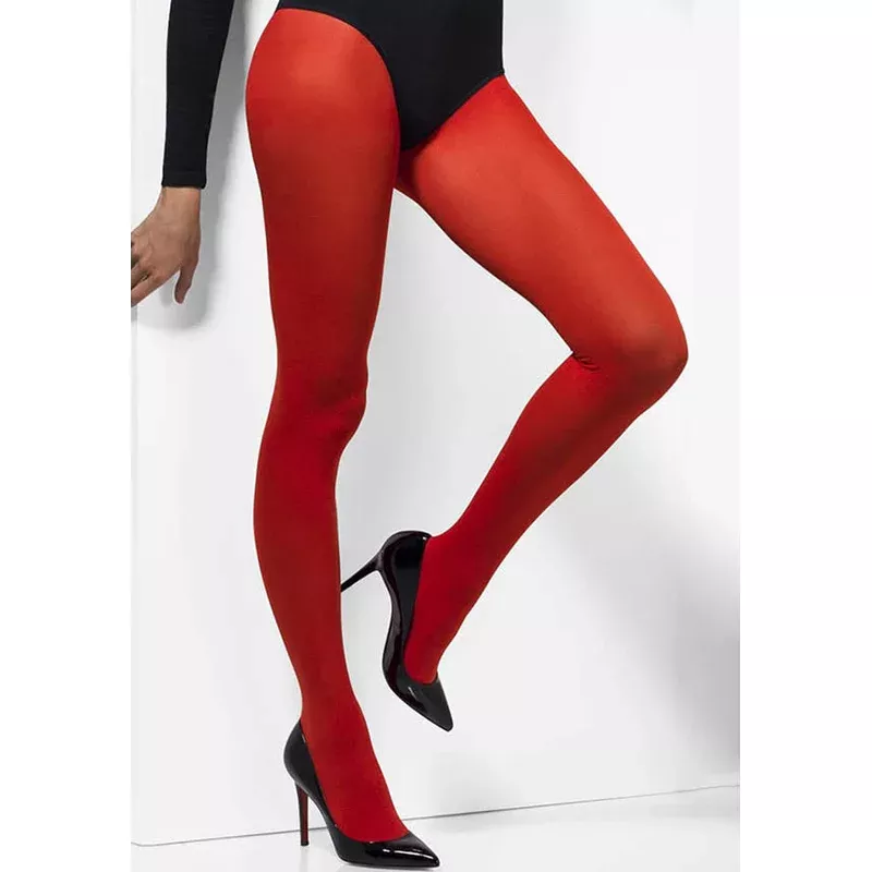 Red Opaque | TIGHTS