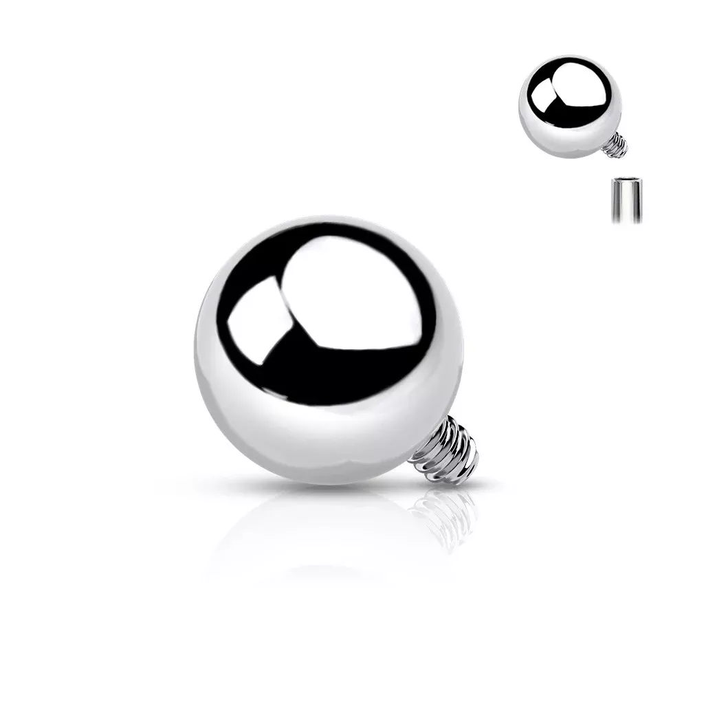 Replacement Balls for Internally Threaded Jewelry - 5mm - 14ga - 10 ct