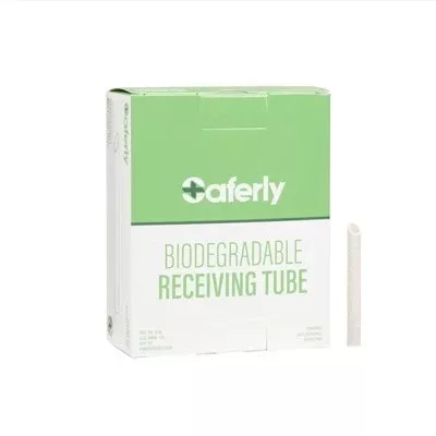 Saferly - Biodegradable Receiving Tubes - Box of 50