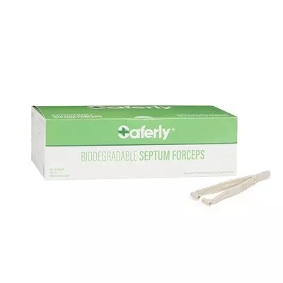 Saferly Biodegradable Septum Forceps - Box of 25