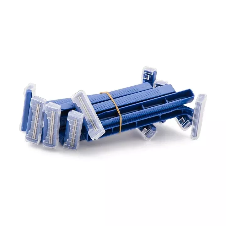 saferly-double-blade-disposable-razor-box-100 SAFERLY DOUBLE BLADE DISPOSABLE RAZOR — BOX OF 100