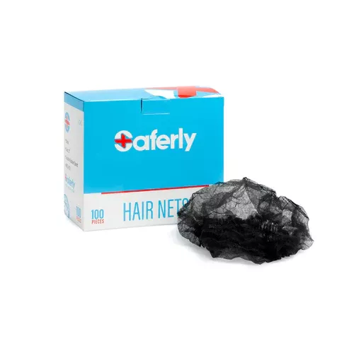 saferly-hair-nets-box-100 Saferly Hair Nets - Box of 100
