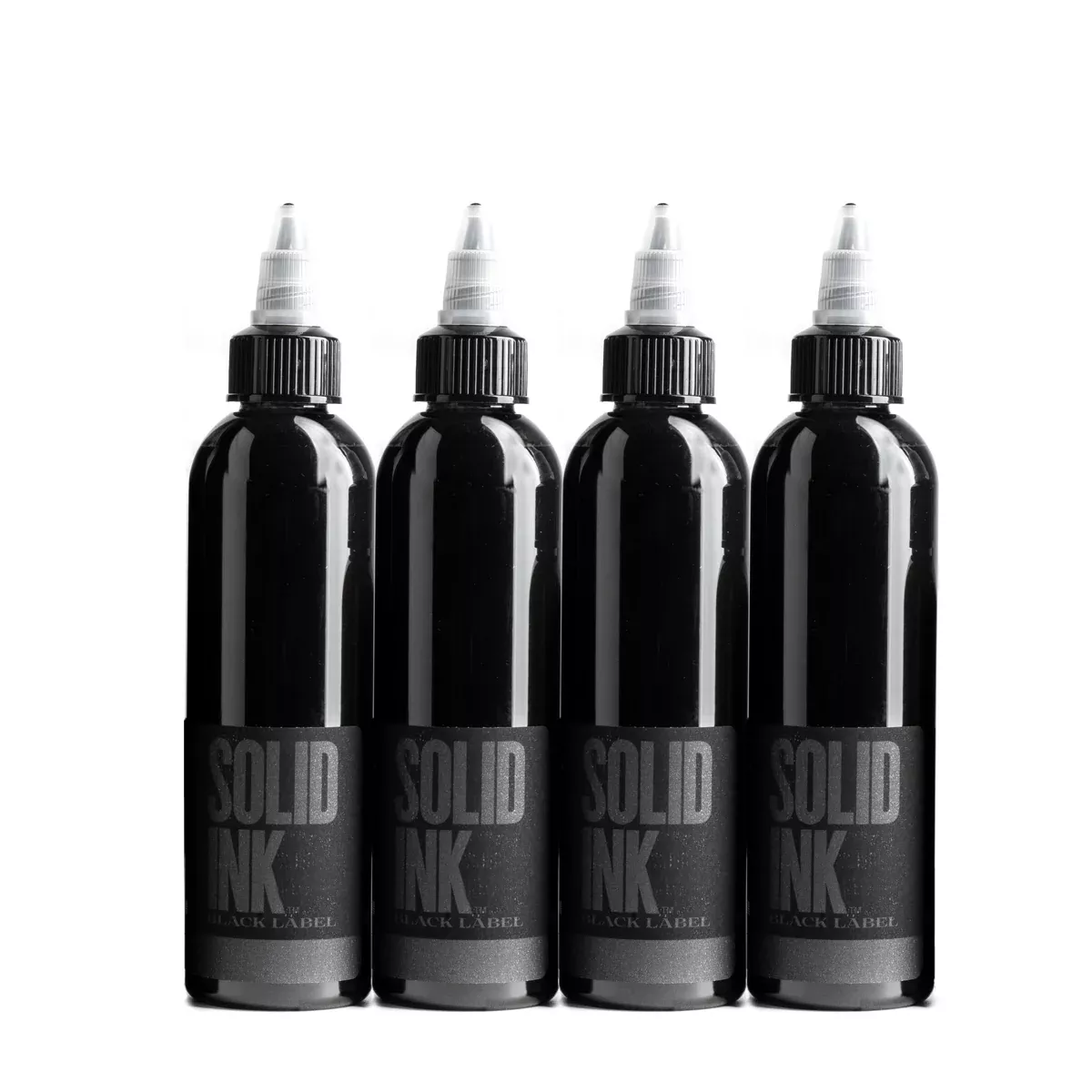 set-black-label-grey-wash-4-shades-4oz-solid-ink Set Black Label Grey Wash - 4 Shades - 4oz - Solid Ink