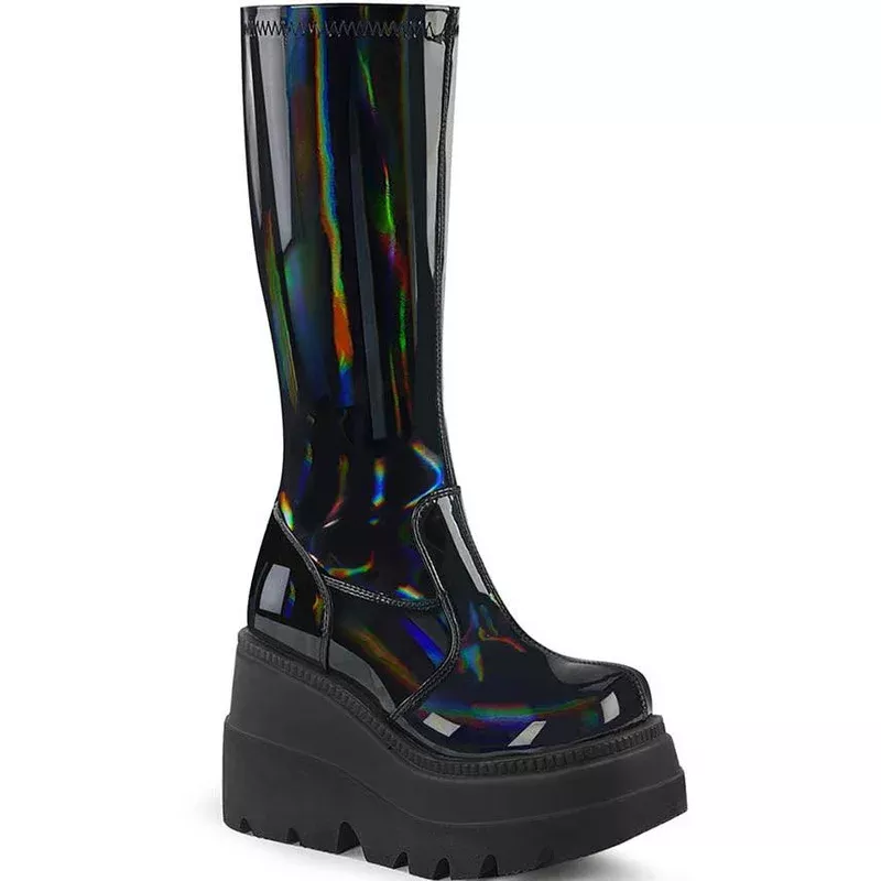 SHAKER-65 [Black Holo] | PLATFORM BOOTS [PREORDER]