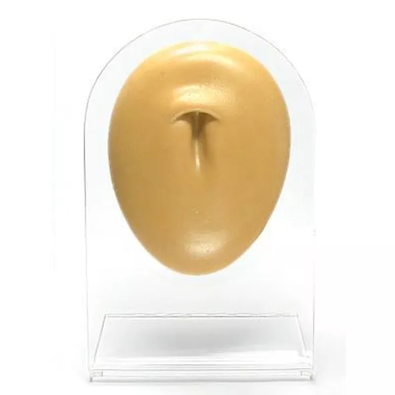 Silicone Belly Button Display – Tan Body Bit Version 1