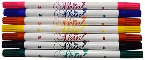 Skin Marker Twin Tip Tattoo Pen Color - 1 pen