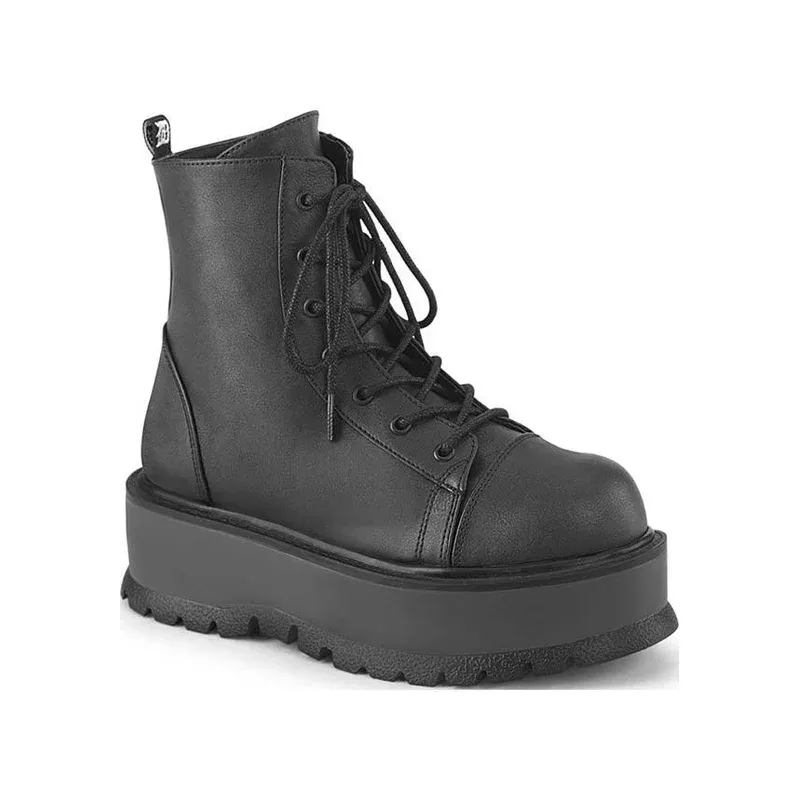SLACKER-55 [Black] | PLATFORM BOOTS [PREORDER]