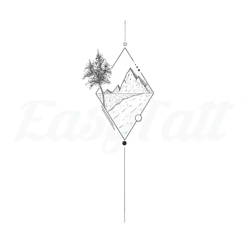 slice-paradise-temporary-tattoo Slice of Paradise – Temporary Tattoo