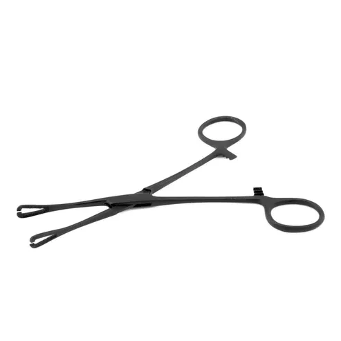 Slotted Mini Pennington 6″ Forceps – Black Oxide Coated