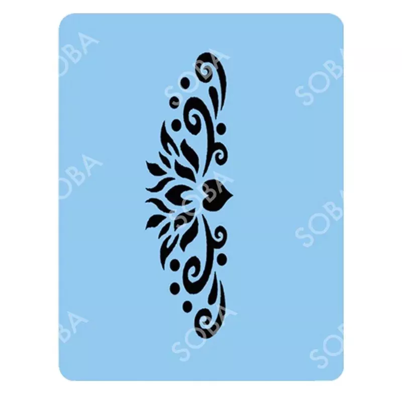 SOBA Quick EZ Face Painting Stencil – Topper Princess