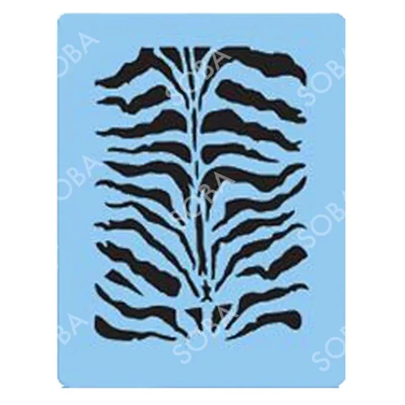 SOBA Quick EZ Face Painting Stencil – Zebra