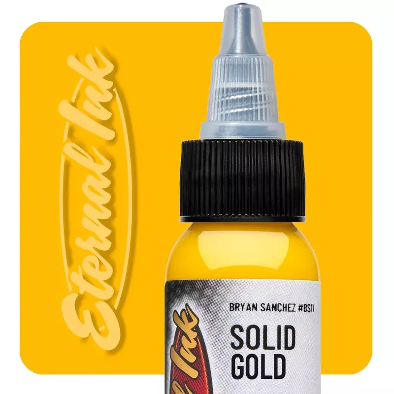 Solid Gold – Eternal Tattoo Ink – Pick Your Size