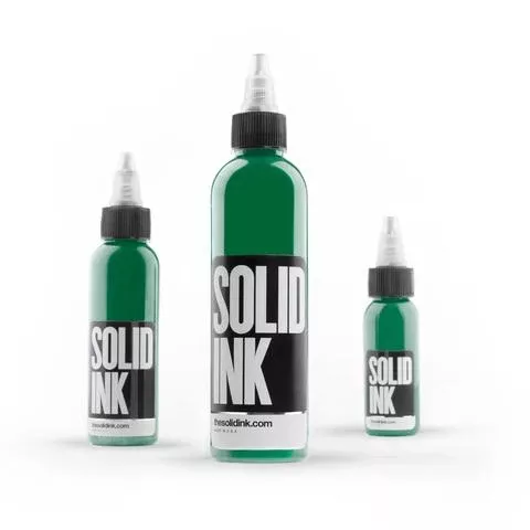 solid-ink-dark-green-tattoo-ink Solid Ink - Dark Green Tattoo Ink