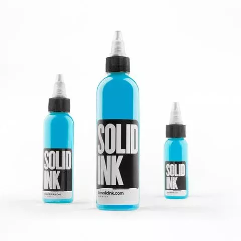 Solid Ink Tattoo Ink - Blue Hawaii