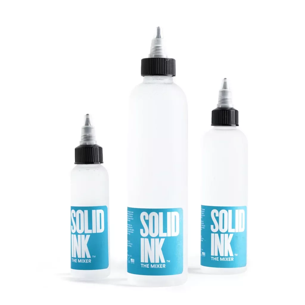Solid Ink Tattoo Ink Mixer Bottle