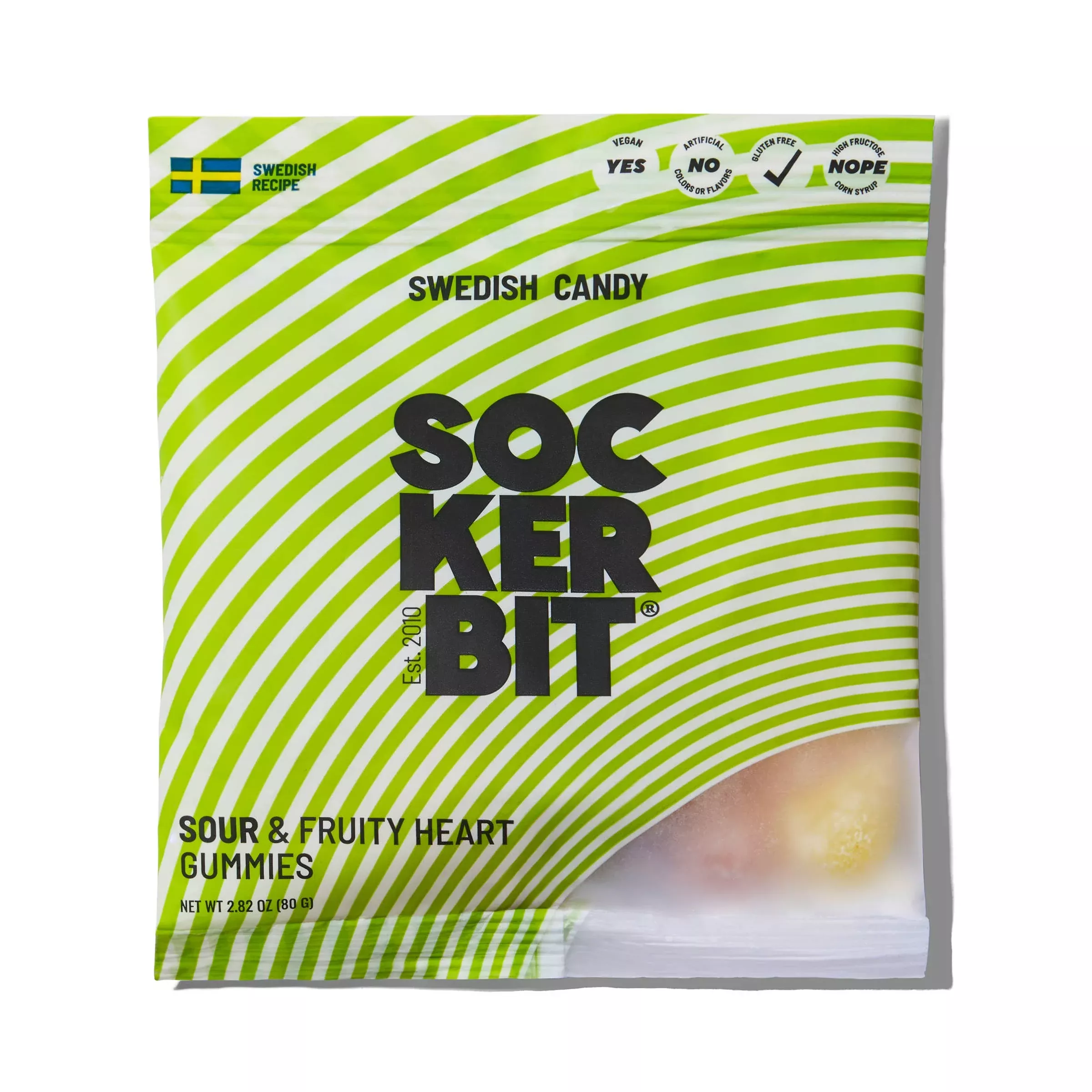 sour-fruity-heart-gummies-swedish-candy-bag-2-8oz Sour Fruity Heart Gummies Swedish Candy Bag 2.8oz