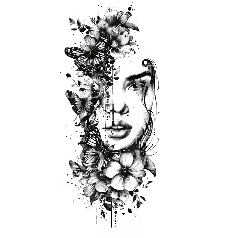 spring-metamorphosis-tattoo-design Spring Metamorphosis Tattoo Design