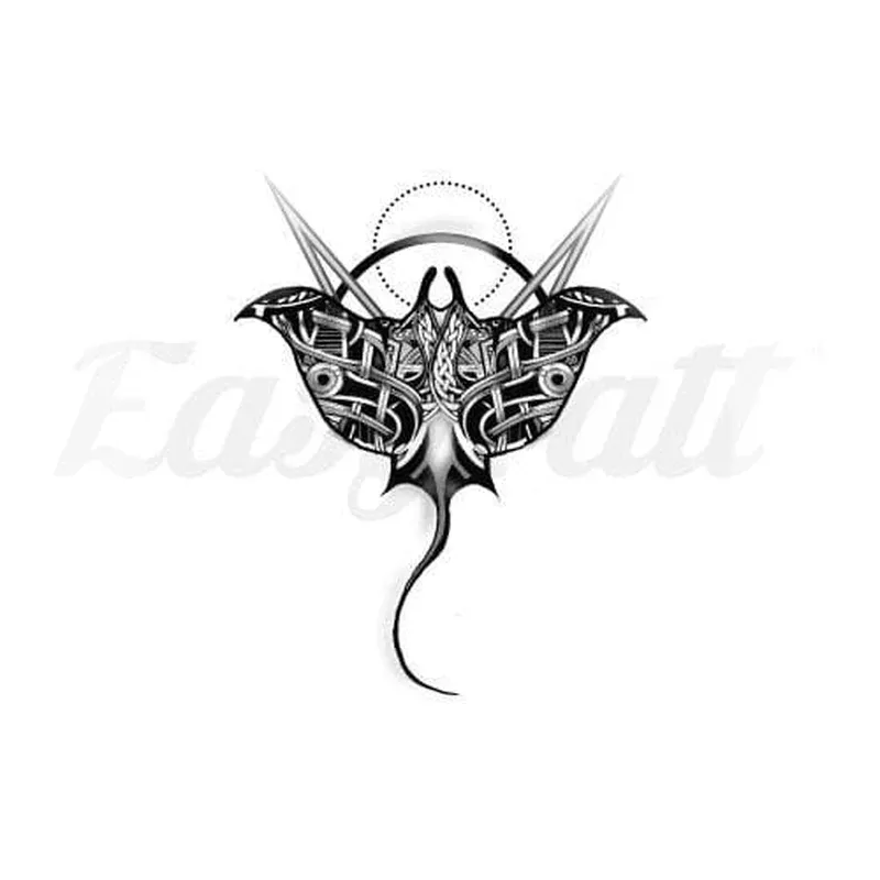stingray-by-jen-temporary-tattoo Stingray – By Jen – Temporary Tattoo