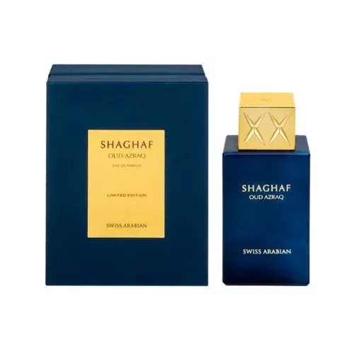 Swiss Arabian Shaghaf Oud Azraq Eau de Parfum Spray for Unisex 2.5 oz / 75 ml