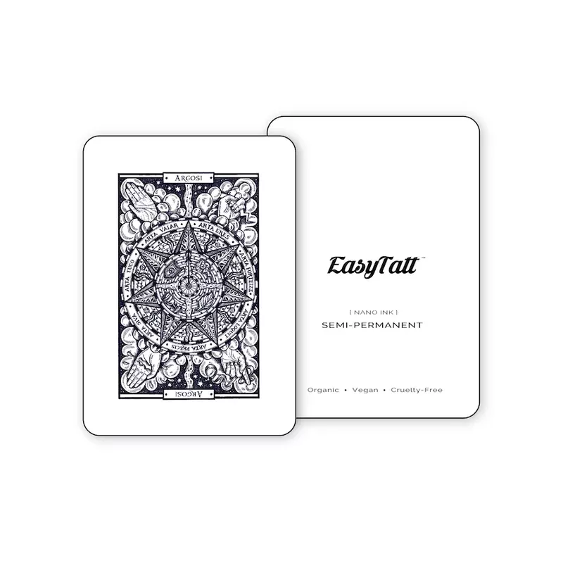 Tarot card x 2 – Semi-Permanent Tattoo