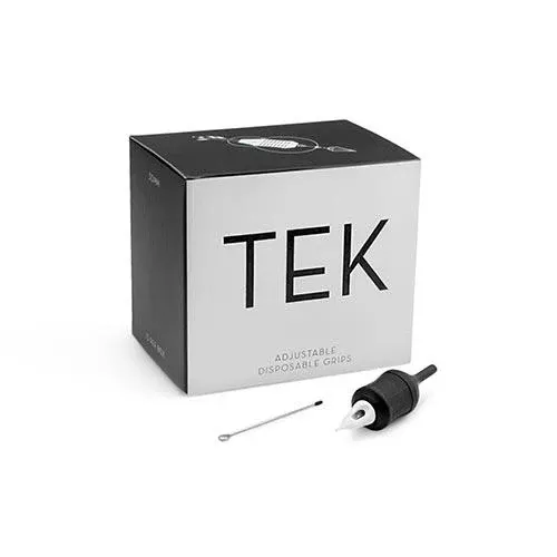 Tek Disposable Click Cartridge Grips — Box of 15