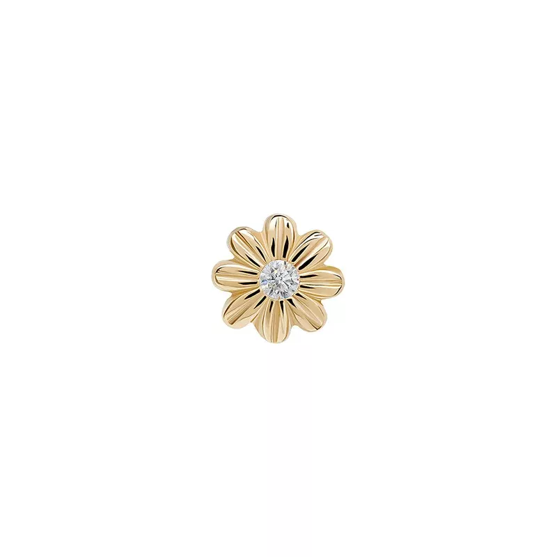 tilum-14kt-yellow-gold-daisy-threadless-topprice-per-1 Tilum 14kt Yellow Gold Daisy Threadless TopPrice Per 1
