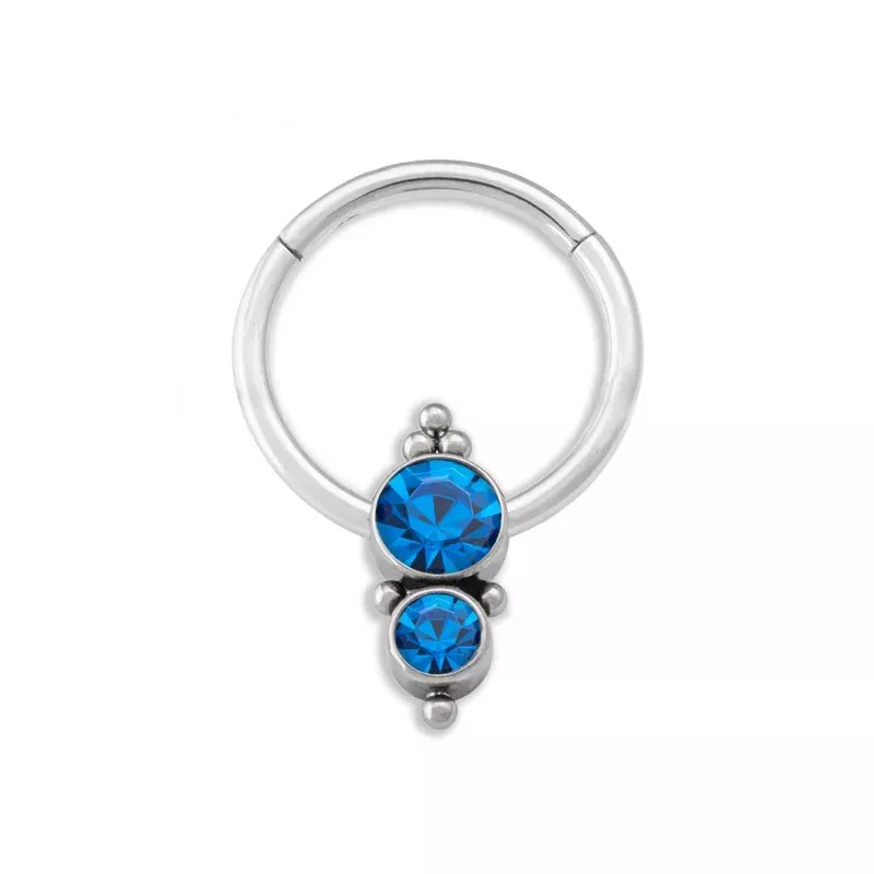 tilum-16g-double-jeweled-titanium-septum-clicker Tilum 16g Double Jeweled Titanium Septum Clicker