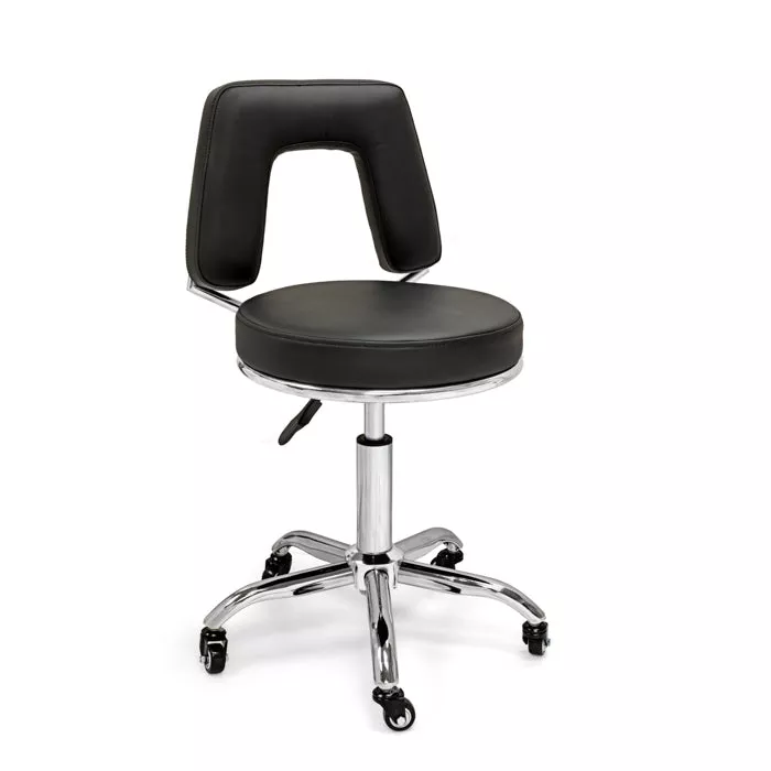 ultra-durable-pneumatic-swivel-stool-with-squared-backrest Ultra-Durable Pneumatic Swivel Stool with Squared Backrest