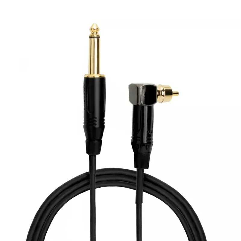 usa-strike-6-right-angle-rca-power-cordblack USA Strike 6 Right Angle RCA Power CordBlack