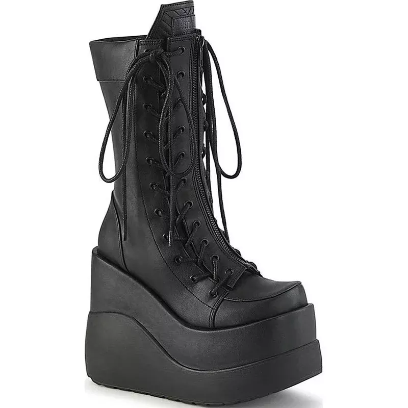 VOID-118 [Black] | PLATFORM BOOTS [PREORDER]